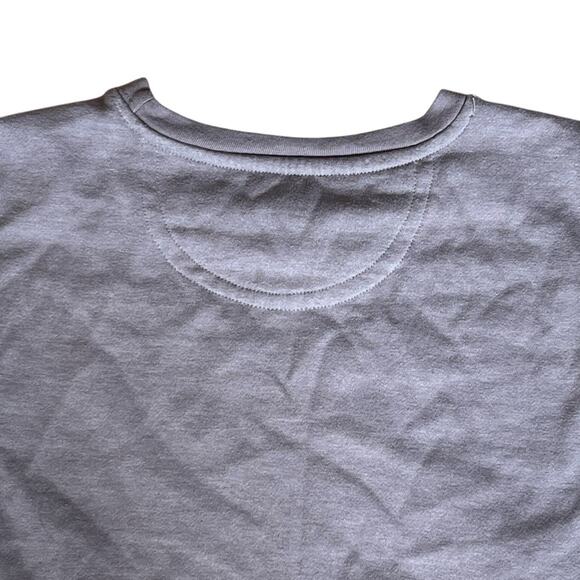 Natural Life Women’s Sz S Gray Rainbow Smile Sweatshirt Pockets Daisy Comfy - Picture 8 of 11